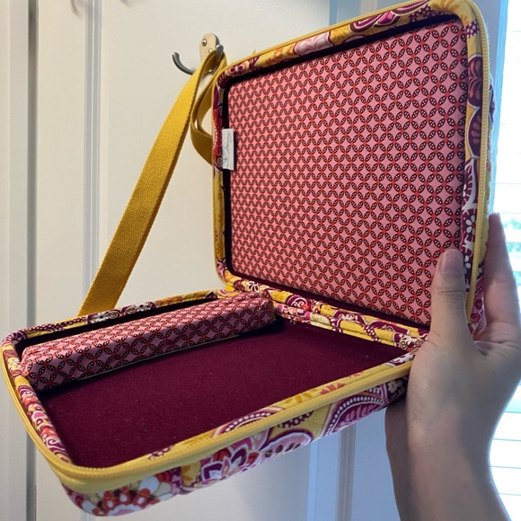 Vera Bradley iPad/Tablet/Kindle/Mini Laptop Hard Case Bali Gold - Picture 4 of 4